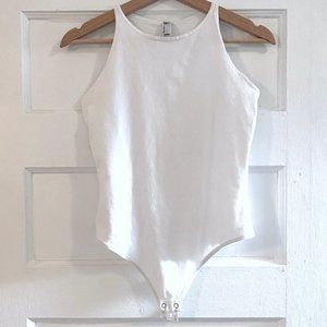 American Apparel Classic White Tank Bodysuit